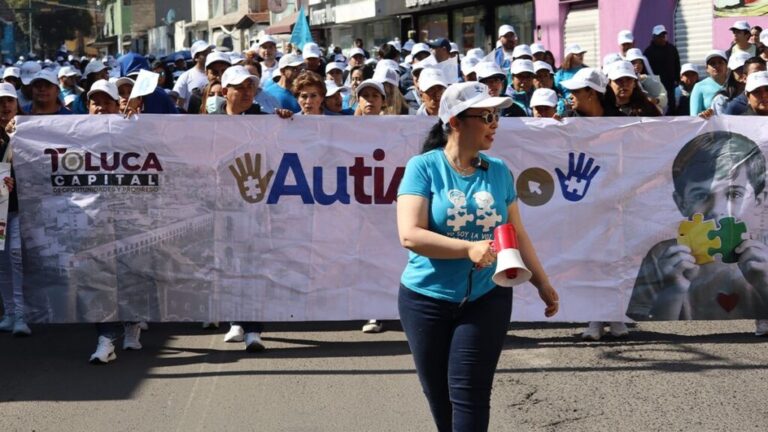 Toluca impulsó inclusión con caminata por el autismo y amplia participación social
